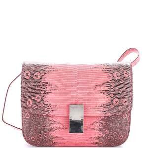 Celine Classic Box Bag Lizard Medium #230648C20B